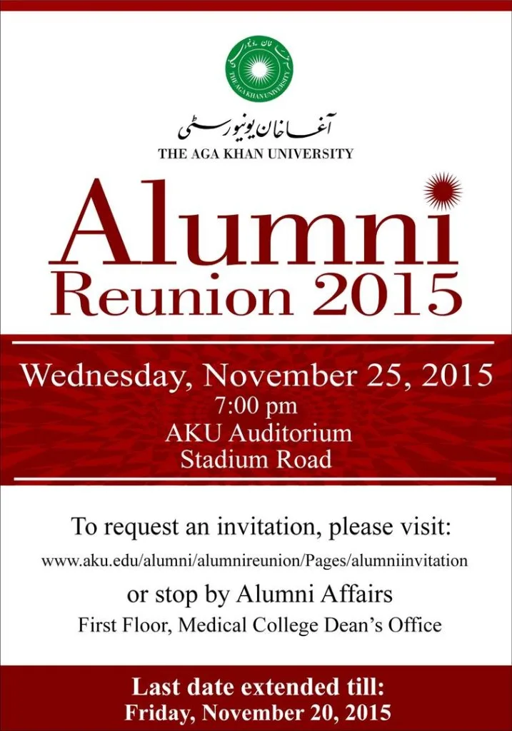 AKU Alumni Reunion 2015
