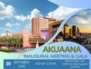 AKUAANA Annual Meeting And Gala 2025 Header